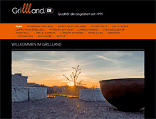 Tablet Screenshot of grillland.ch